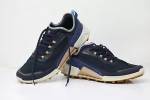 Ecco Biom 2.1 Dark Blue Navy Sneakers Trainers Unisex Shoes UK 7.5 EUR 41 - Picture 1 of 8