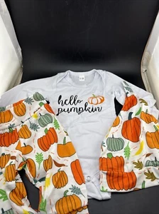 First Fall Baby Boy Girl Outfits Newborn 0-3mo📦 - Picture 1 of 5
