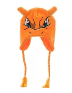 Pokemon Charizard Big Face Laplander Beanie Hat One Size Fits Most - Picture 1 of 3