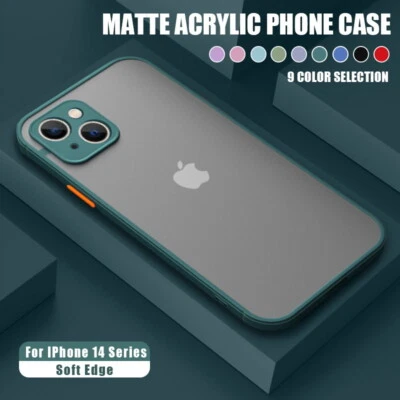 Case For iPhone 17 16 15 14 13 12 11 Pro Max Xs XR Matte Clear Shockproof Cover - Image 1 of 4