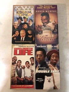 Lot Of 4 Vhs Kingdom Come Life Double Take The Distinguished Gentleman Murphy - Picture 1 of 1