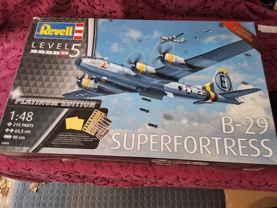 Rare Revell 1/48 Scale Platinum Edition B-29 Superfortress Model Plane. Sealed - Image 1 of 4