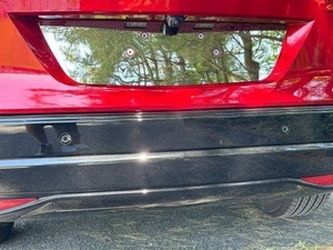 Cadillac LYRIQ STAINLESS STEEL LICENSE PLATE TRIM CHROME MIRROR FINISH - Picture 1 of 1