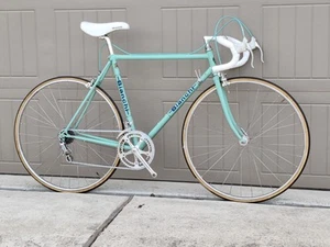 Bianchi Steel Classic 53cm frame with Campagnolo Mavic Tubular Wheelset - Picture 1 of 19