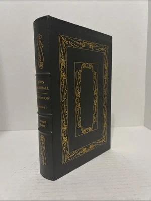 John Marshall A Life in Law by Leonard Baker Volume1 -  Easton Press Leather - Image 1 of 2