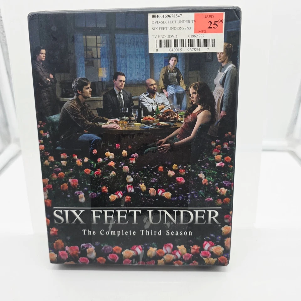 Six Feet Under DVD 2003 Complete Third Season HBO Drama Series - Image 1 of 1