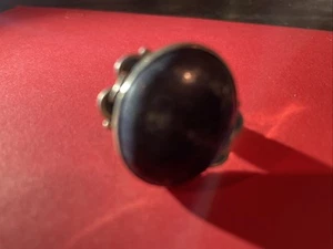 Sterling Silver Ring with Opal - Picture 1 of 4
