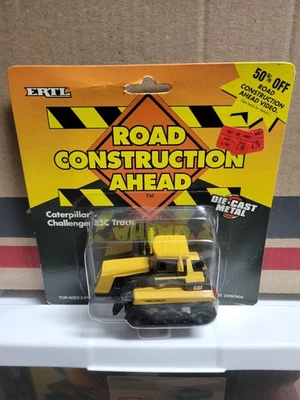 Ertl Die-Cast Road Construction Ahead Caterpillar Challenger 85C Tractor - NIP - Image 1 of 2