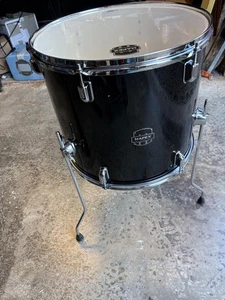 mapex comet 16 diameter x 14 deep floor tom, black - Picture 1 of 2