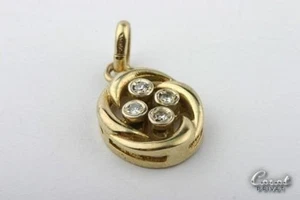 Brillant Diamant Anhänger 8K 333 Gelb Gold Brilliant 0,20 ct * - Bild 1 von 6