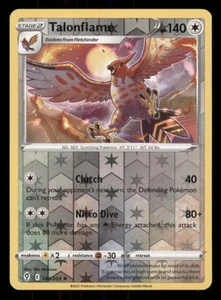 Talonflame SWSH07: Evolving Skies #140/203 Raro Reverse Holo Pokemon LP - Foto 1 di 2