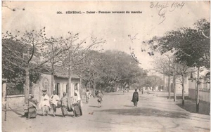 CPA Carte postale Sénégal Dakar Femmes revenant du marché 1904 VM80306ok - Picture 1 of 2