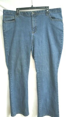 St Johns Bay Woman Jeans Size 24W Boot Cut Secretly Slender Medium Wash - Image 1 of 4