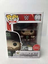 Funko Pop! WWE #99 Triple H Summerslam W/Pin GameStop Exclusive W/Protector