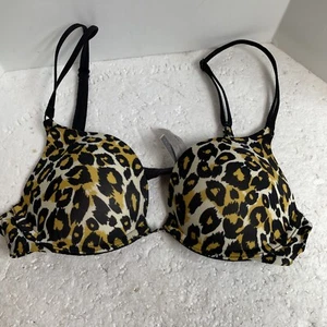 VICTORIA'S SECRET PUSH-UP BRA MULTI COLOR WOMEN SIZE 32 B SEXY FUN - Imagen 1 de 8