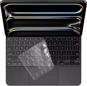 Magic Keyboard Cover Transparente TPU Tastaturschutz für iPad Pro 13 2024 M4 - Picture 1 of 21