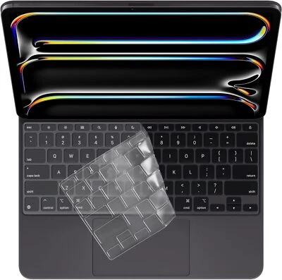Magic Keyboard Cover Transparente TPU Tastaturschutz für iPad Pro 13 2024 M4 - Bild 1 von 4