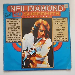 Neil Diamond 20 Super Hits (1975 Australian 20-track 12” Vinyl LP compilation... - Picture 1 of 6