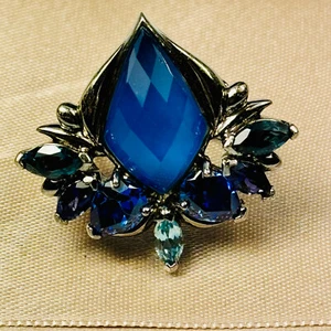 Stephen Webster Superstud Baroque Blue Agate and Clear Quartz Crystak Haze SpikE - Picture 1 of 2
