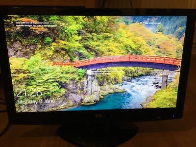 HP TFT22W80 21.5” LCD TFT LED  Monitor - Image 1 of 4
