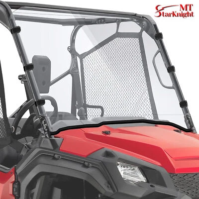 For Honda Pioneer 1000 / 1000-5 2016-2023 Front WIndow Anti-UV Front Windshield Foto 1 de 4