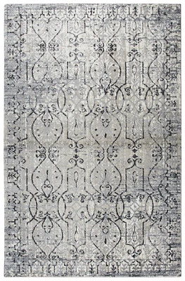 Rizzy Rugs Ivory Transitional Casual Circles Curves Area Rug Geometric PN6982 - Image 1 of 4