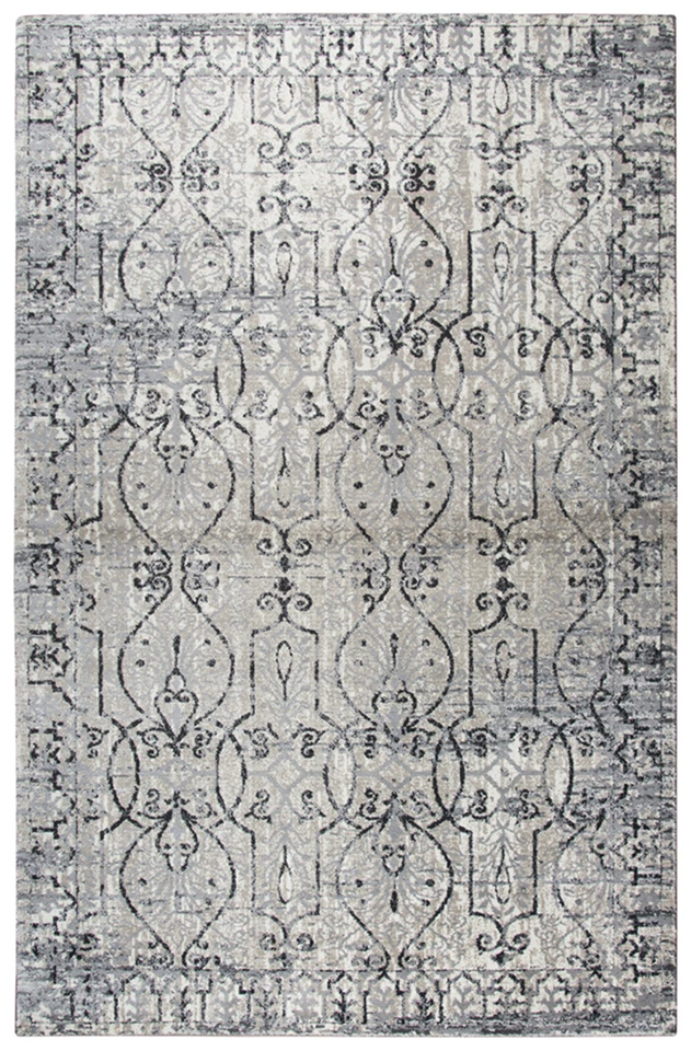 Rizzy Rugs Ivory Transitional Casual Circles Curves Area Rug Geometric PN6982 - Image 1 of 4