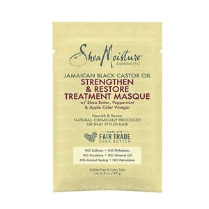 Sheamoisture Jamaican Black Castor Oil Strengthen & Restore Treatment Masque - Picture 1 of 5