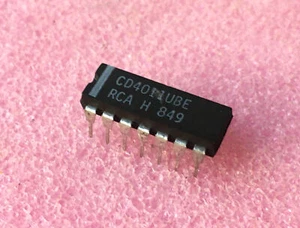 CD4011UBE , Logic Gates Quad 2-Input , CMOS , DIP-14, RCA - Bild 1 von 1