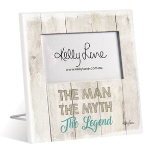 French Country Standing Fathers Day Dad The Man 4x4inch Photo Frame - Picture 1 of 1