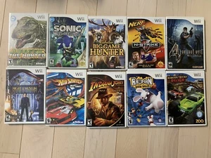 10 Wii Disks Assortment - Picture 1 of 2