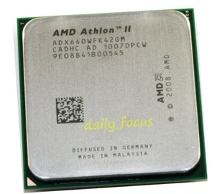 AMD Athlon II X4 640 ADX640WFK42GM 4 Core 3.0GHz Socket AM2+ AM3 CPU Processor - Picture 1 of 4