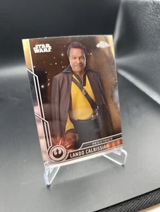 2023 Topps Chrome Star Wars Lando Calrissian #77 Resistance - Picture 1 of 2