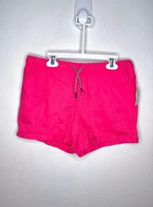Wonder Nation Linen Blend Shorts Girls Size XL 14-16 Elastic Waist Drawstring - Picture 1 of 4