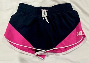 New Balance Damen Small S Laufschuhe Navy/Hot Pink mit weißen Paspeln  - Bild 1 von 5