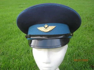 Original Soviet Russian Military Issue Visor Hat Size 56  - Picture 1 of 2