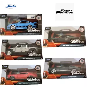 FAST & FURIOUS JADA DIE-CAST SCALE 1:32 CARS CHEVROLET DODGE FORD PORSCHE JEEP - Picture 1 of 17