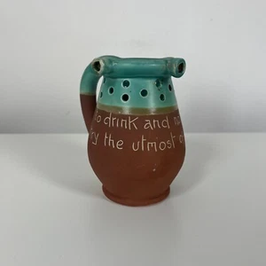 Vintage Tricky Puzzle Mug/Cup Baron Barnstaple  Pottery Ceramic - 281 - Picture 1 of 9