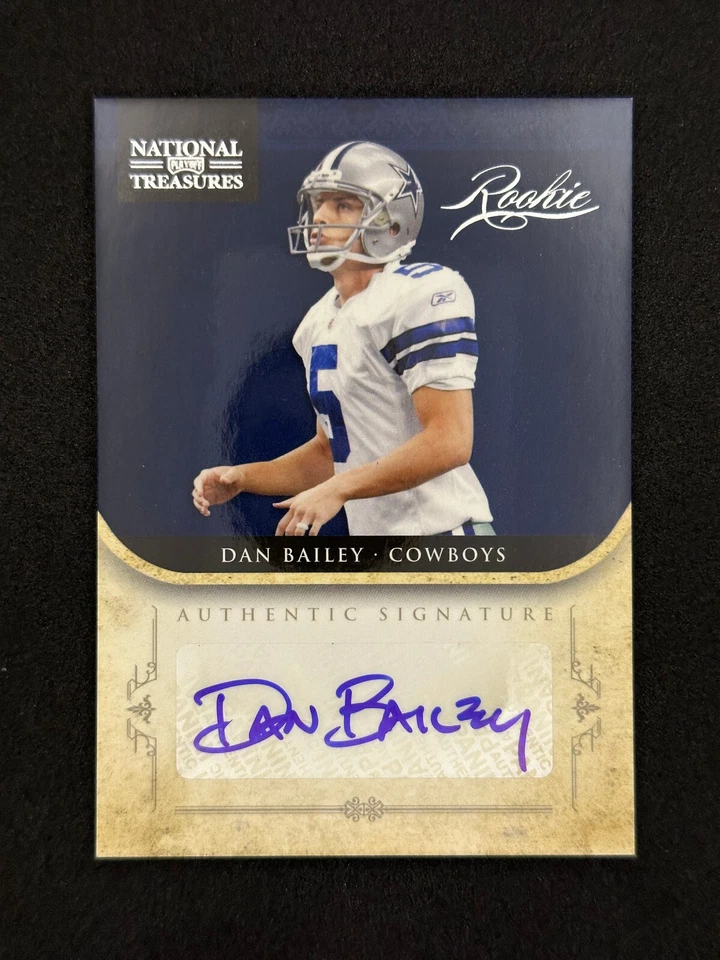 2011 National Treasures Rookie Signature Auto #229 Dan Bailey RC /99 DAL Cowboys - Image 1 of 2
