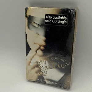 MADONNA SEALED EROTICA US CASSETTE TAPE SINGLE MAVERICK 1992 SEALED NOS RARE - Picture 1 of 7