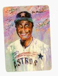 1986 Joe Morgan Cookies Astros Mother's Houston All Time Richard Wallich artista - Foto 1 di 2