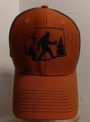 Sombrero de camionero Bigfoot Washington State Stein Leavenworth Sasquatch OSFA  Foto 1 de 4