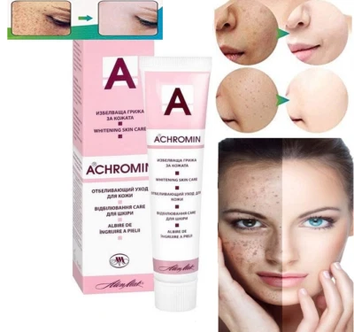 Achromin® Whitening Cream Anti dark age spots Freckle brown patce pigmented spot - Image 1 of 4