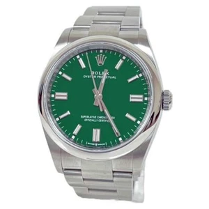 Rolex ostra perpetua sin fecha 36 mm 126000 verde - Imagen 1 de 4