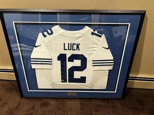 Andrew Luck Signed Autographed Colt White Nike Authentic Jersey Panini COA - Picture 1 of 3