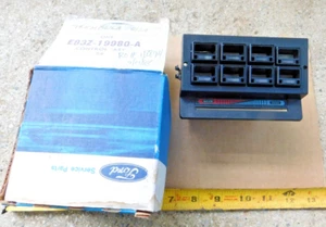 NOS AIR CONDITIONING DASHBOARD CONTROL UNIT FOR 1988-94 FORD TEMPO MERCURY TOPAZ - Foto 1 di 4