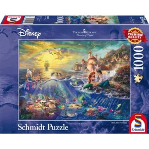 Puzzle Thomas Kinkade: Disney La Sirenetta - 1000 pz - Schmidt 59479 - Foto 1 di 2