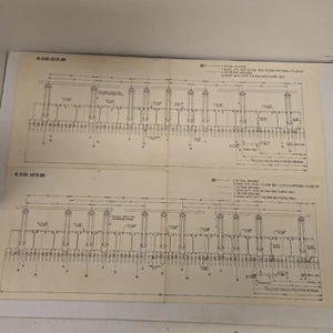 Vintage Massey Ferguson 18 Fuß - 24 Fuß Mähbalken Schaltpläne - Bild 1 von 8