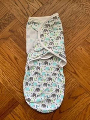 SwaddleMe Original Swaddle Bebê Menino Elefantes 0-3 Meses - Imagem 1 de 4
