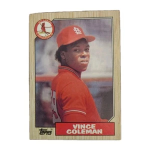 1987 Topps #590 Vince Coleman Vintage - Bild 1 von 2
